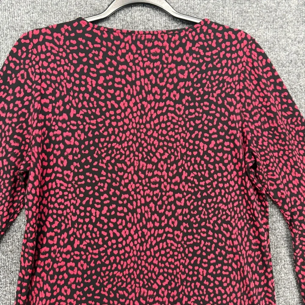 Michael‎ Kors Top Womens M Black Purple Fairy Grunge Whimsigoth Romantic Goth